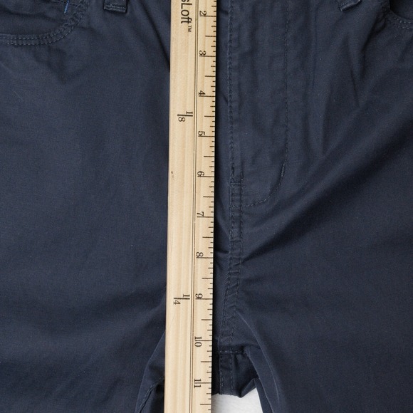 Weatherproof Chino Pants Mens 34x30 Navy Blue Zipper Pocket - Picture 9 of 9